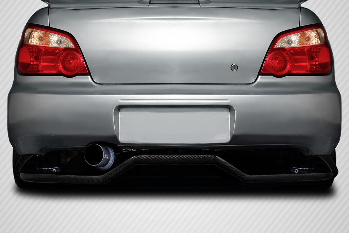 2002-2007 Subaru Impreza Carbon Creations VTX Carbon Fiber Rear Lip