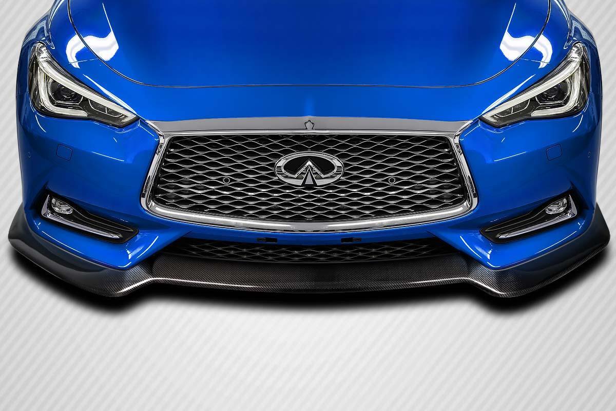 2017-2022 Infiniti Q60 Carbon Creations AP Carbon Fiber Front Lip