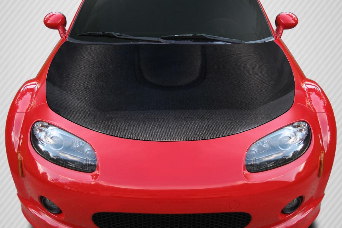 2006-2015 Mazda Miata Carbon Creations OEM Look Carbon Fiber Hood
