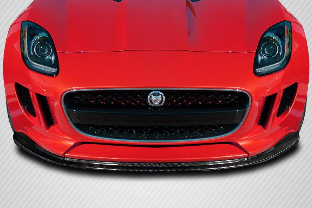 2014-2017 Jaguar F-Type Carbon Creations Max Carbon Fiber Front Lip