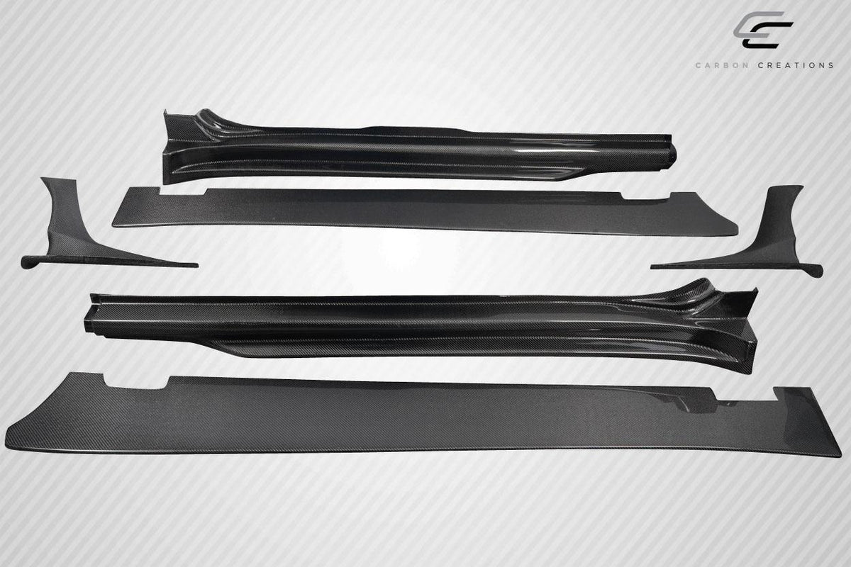 2015-2021 Subaru WRX Carbon Creations VRS Carbon Fiber Side Skirts
