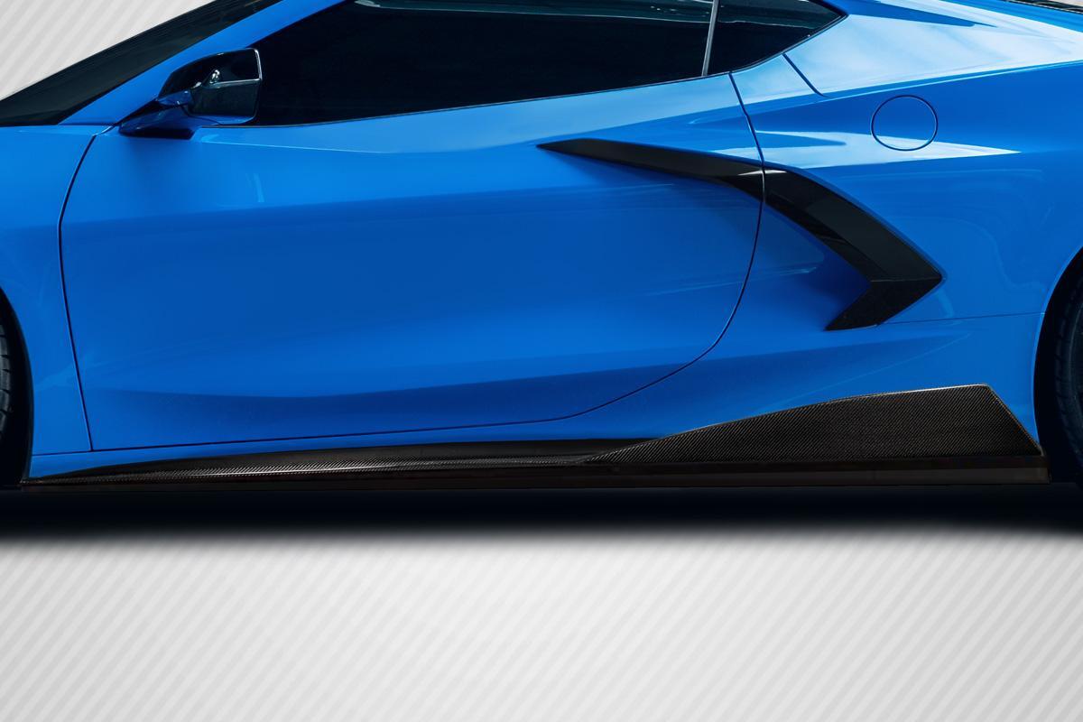 2020-2025 Chevrolet Corvette Carbon Creations GMX Carbon Fiber Side Skirts