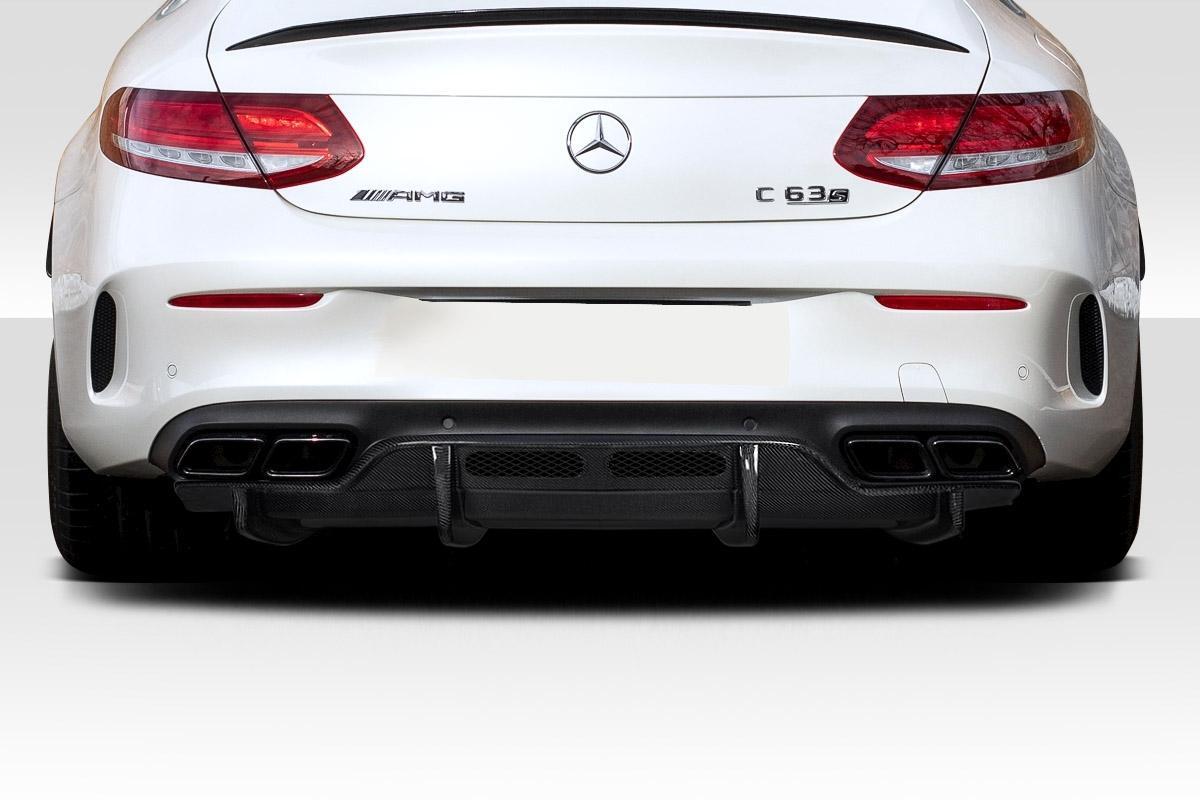 2015-2018 Mercedes C63 Carbon Creations AMG Power Look Carbon Fiber Rear Lip