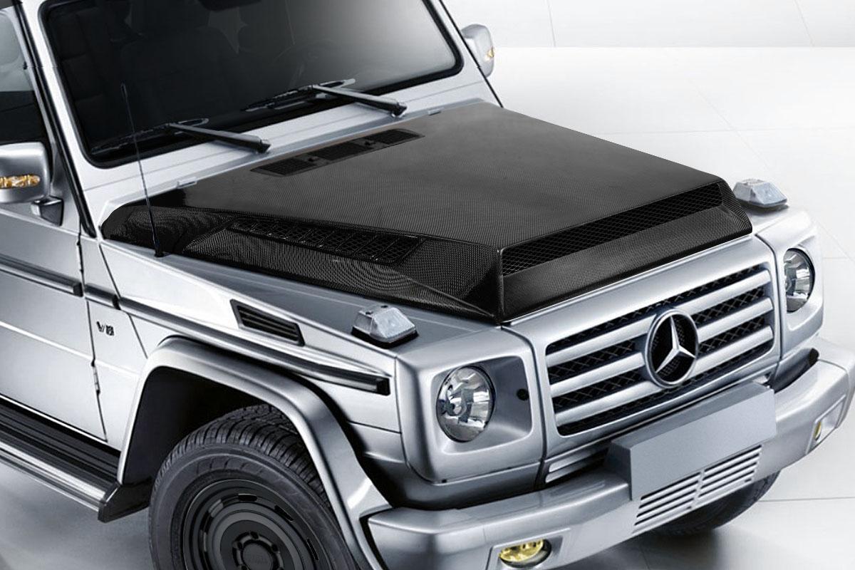 2000-2018 Mercedes G Class Carbon Creations Behemoth Carbon Fiber Hood