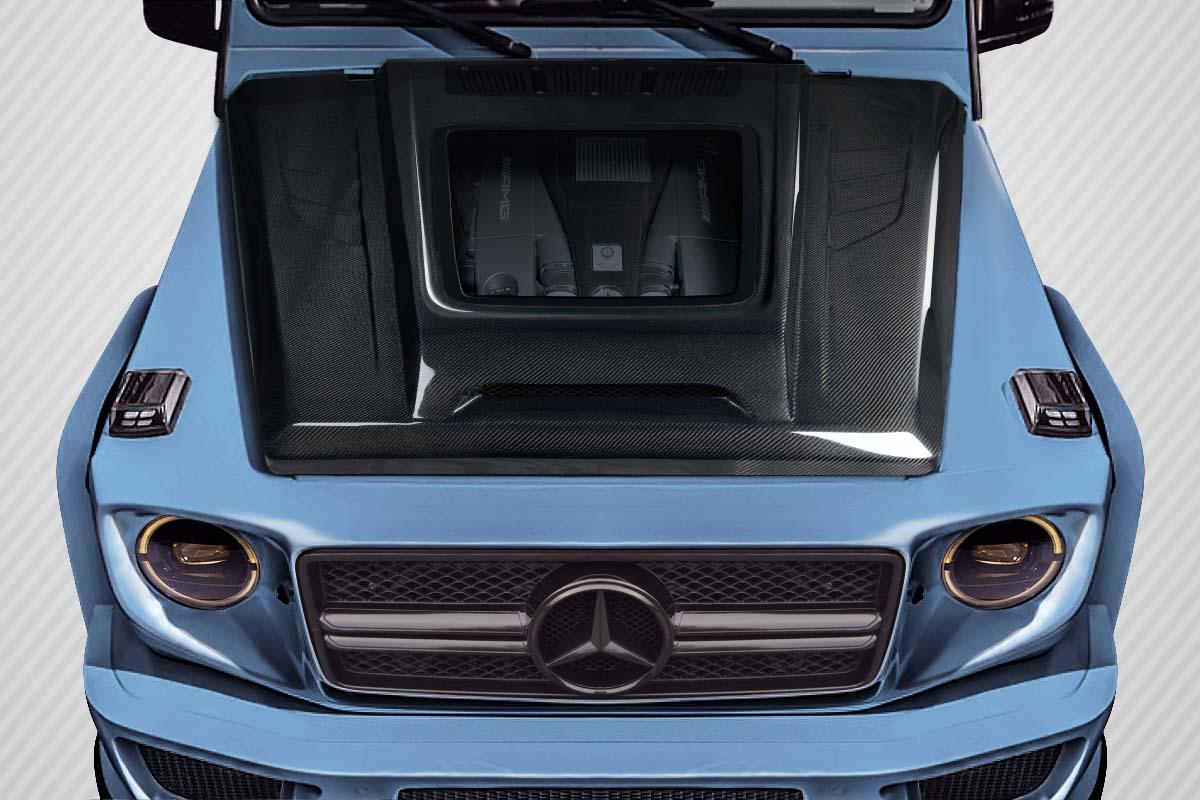 2000-2018 Mercedes G Class Carbon Creations Window Carbon Fiber Hood