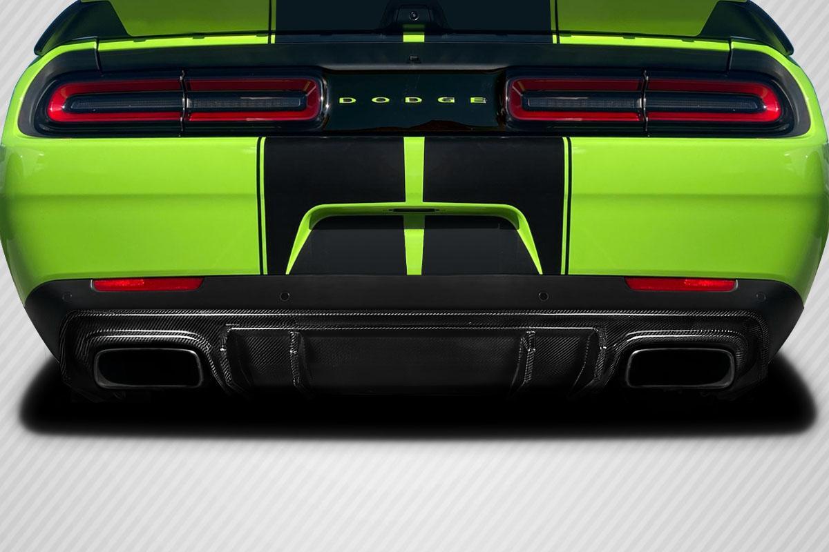 2015-2023 Dodge Challenger Carbon Creations Turn Auto Carbon Fiber Rear Lip