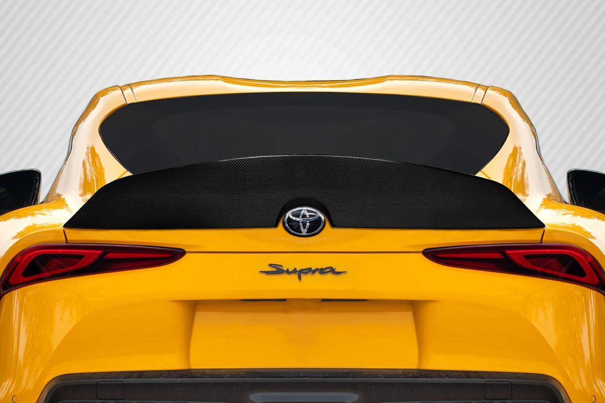 2019-2023 Toyota Supra Carbon Creations Attack Aero Carbon Fiber Rear Wing