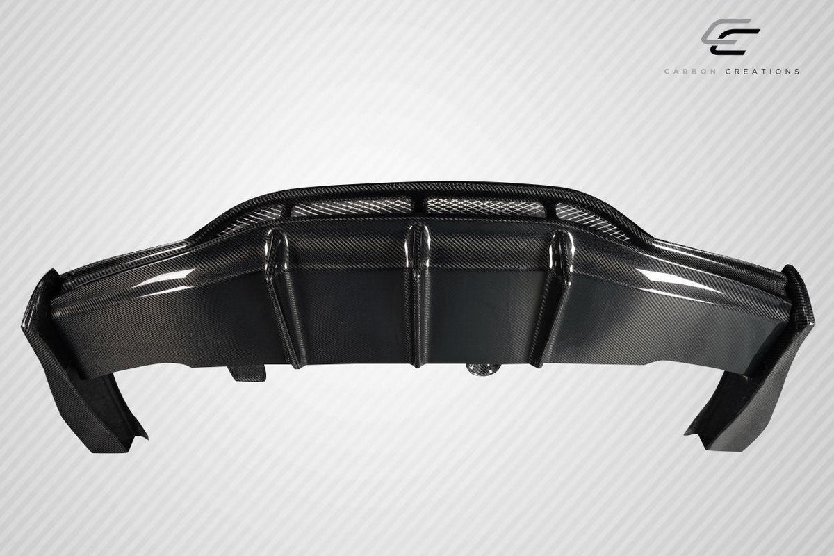 2015-2020 Mercedes C Class Carbon Creations Weaver Carbon Fiber Rear Lip
