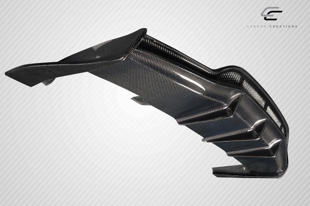 2015-2020 Mercedes C Class Carbon Creations Weaver Carbon Fiber Rear Lip