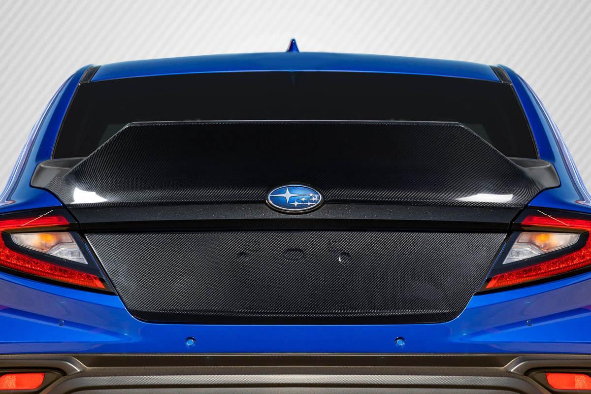 2022-2024 Subaru WRX Carbon Creations Duckbill Carbon Fiber Trunk