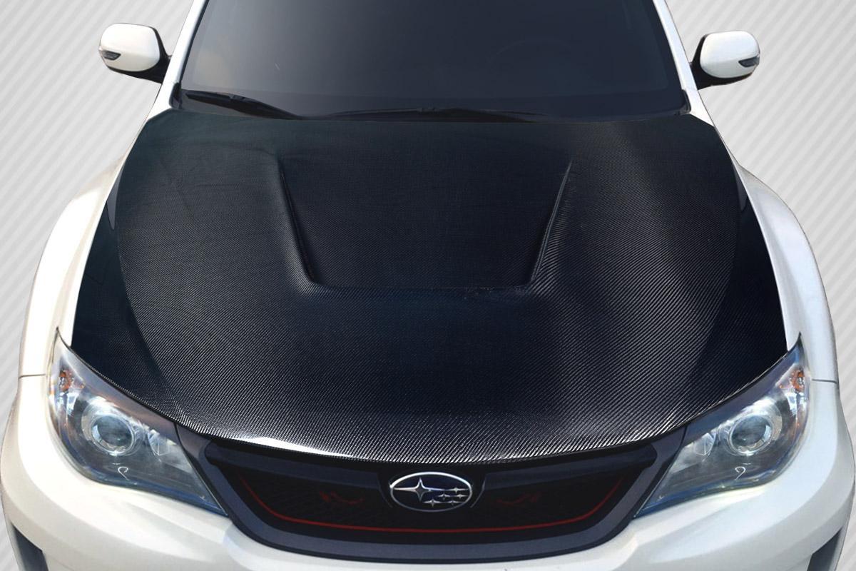 2008-2011 Subaru WRX Carbon Creations Vortex Carbon Fiber Hood