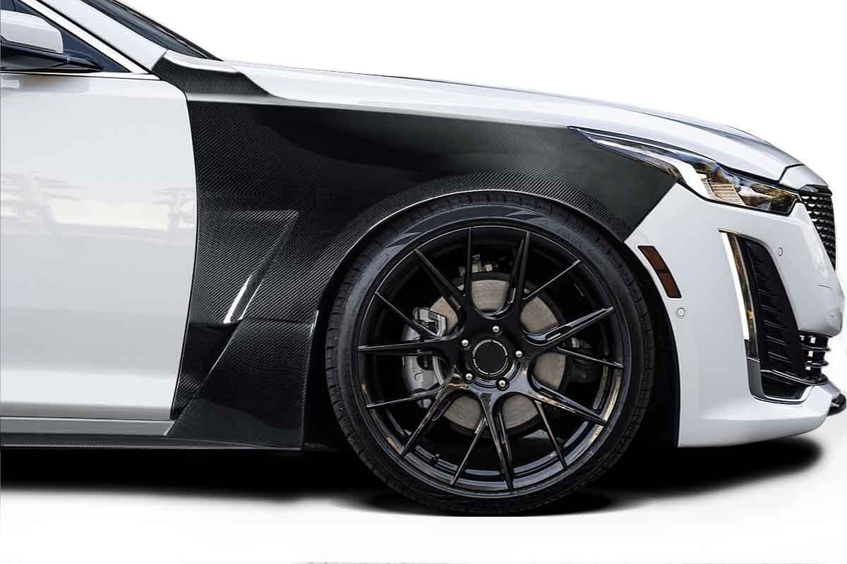 2020-2025 Cadillac CT5 Carbon Creations Impulse Carbon Fiber Fender