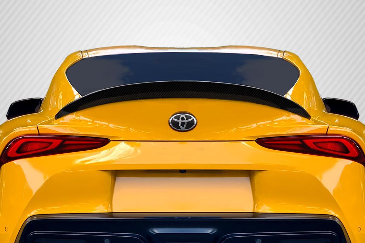 2019-2024 Toyota Supra Carbon Creations Rabbit Carbon Fiber Rear Wing