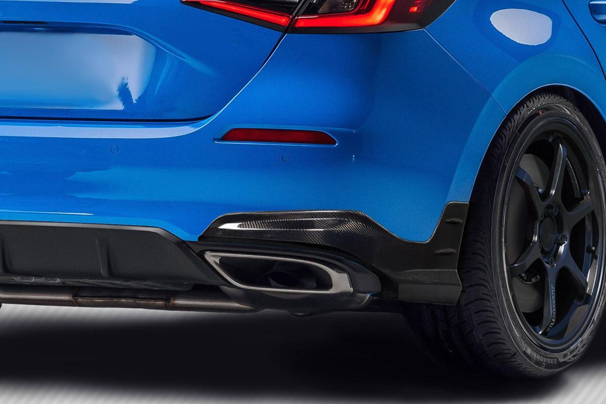 2022-2024 Honda Civic Carbon Creations Merella Carbon Fiber Rear Lip