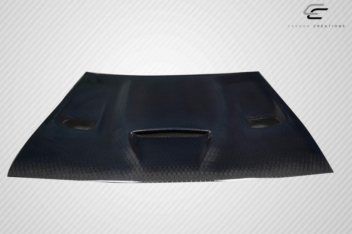 2008-2023 Dodge Challenger Carbon Creations Hellcat Carbon Fiber Hood