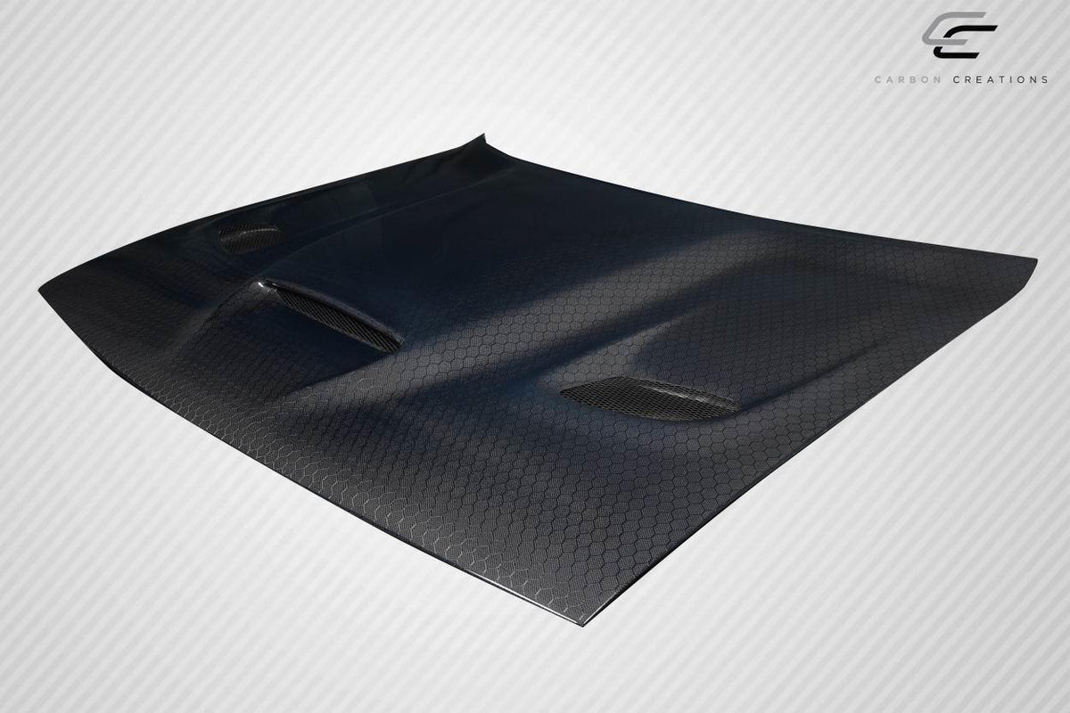 2008-2023 Dodge Challenger Carbon Creations Hellcat Carbon Fiber Hood