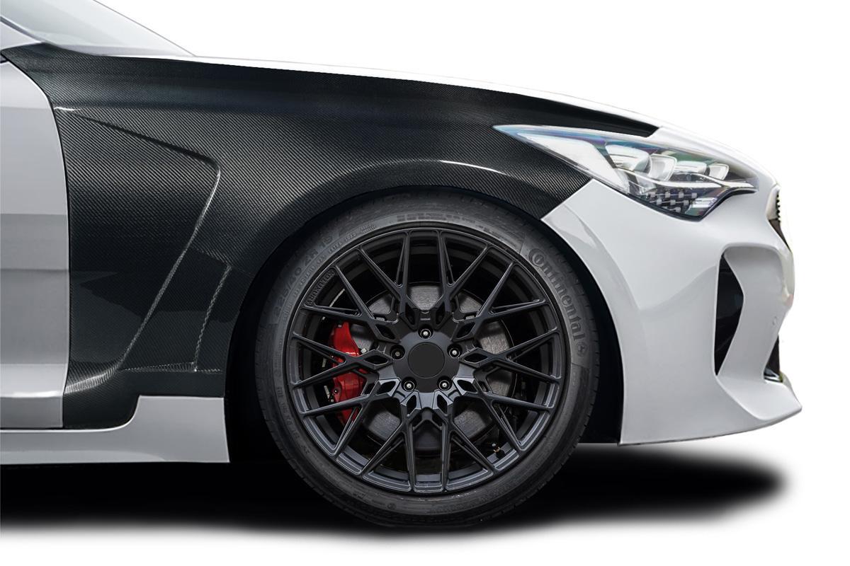 2018-2023 Kia Stinger Carbon Creations Aegis Carbon Fiber Fender