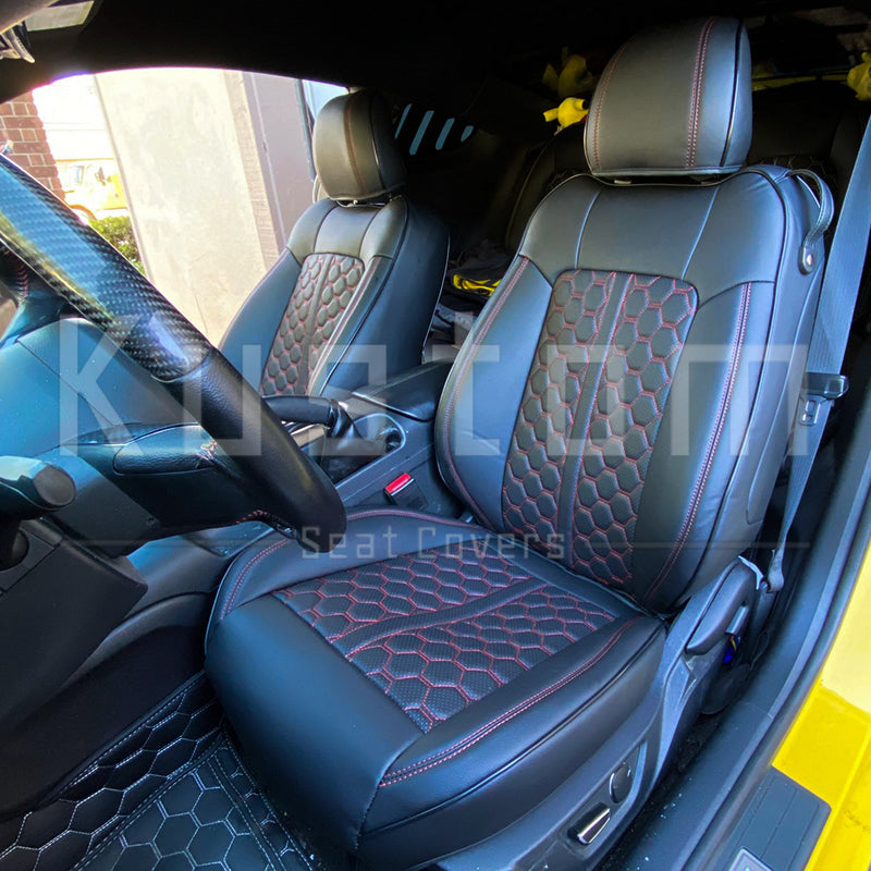 2024+ Ford Mustang S650 Convertible Leather Seat Covers