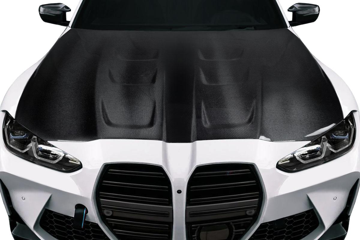 2021-2025 BMW M3 Carbon Creations Fighter Carbon Fiber Hood