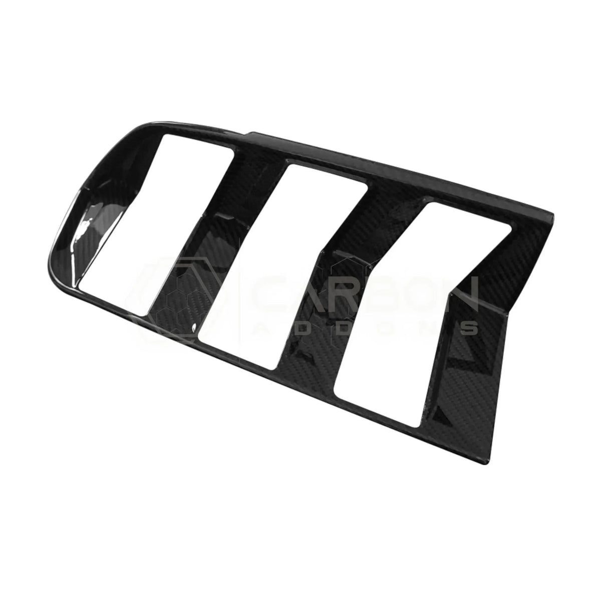 Real Carbon Fiber Taillight Trim Covers for 2024+ Ford Mustang