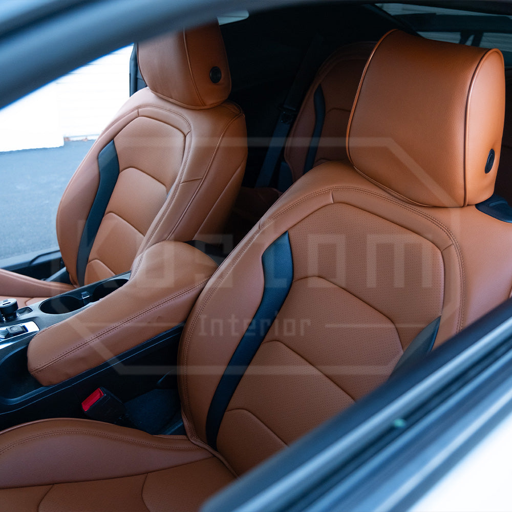 6th Gen Camaro Convertible Custom Leather Seat Covers
