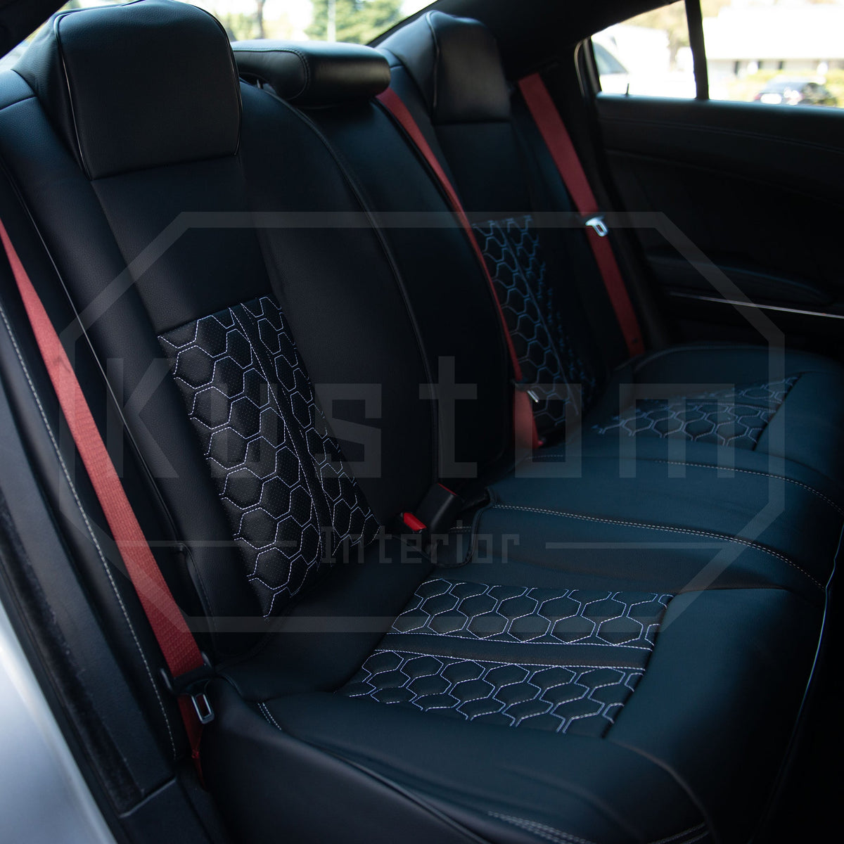 2015-23 Dodge Charger Custom Performance Leather Seat Covers