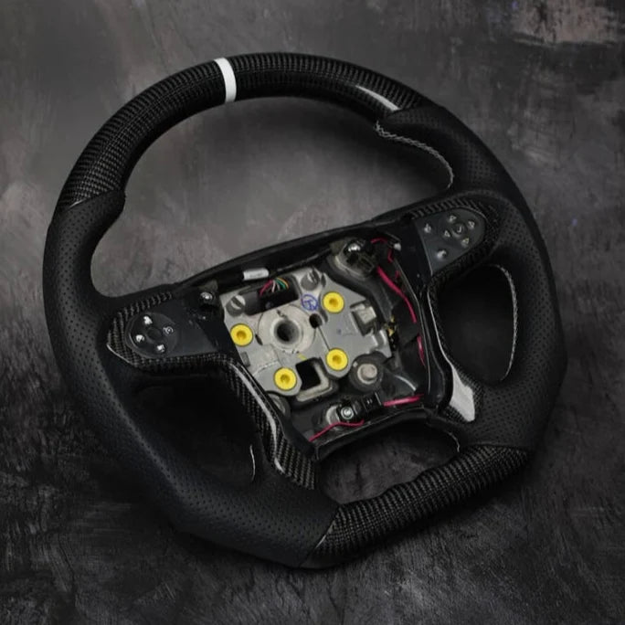 Chevrolet Silverado / Suburban Carbon Fiber Steering Wheel (Custom Order)