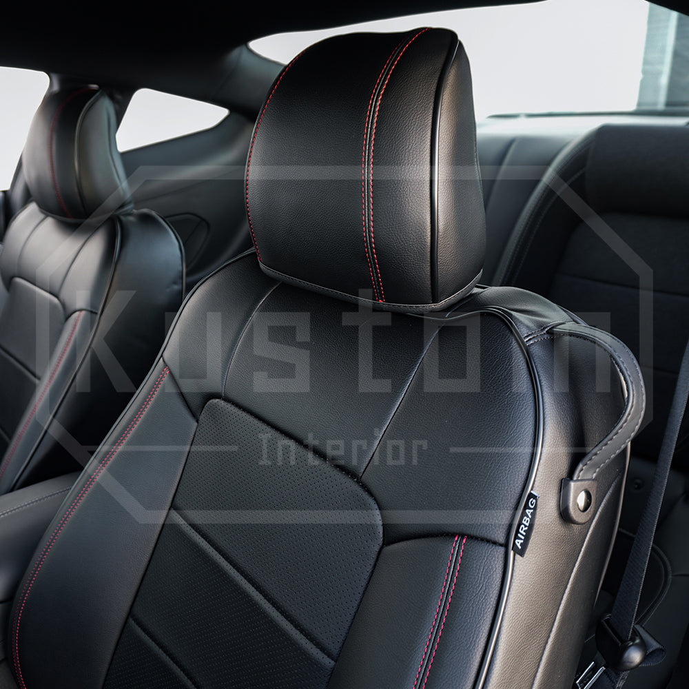 2024+ Ford Mustang S650 Convertible Leather Seat Covers