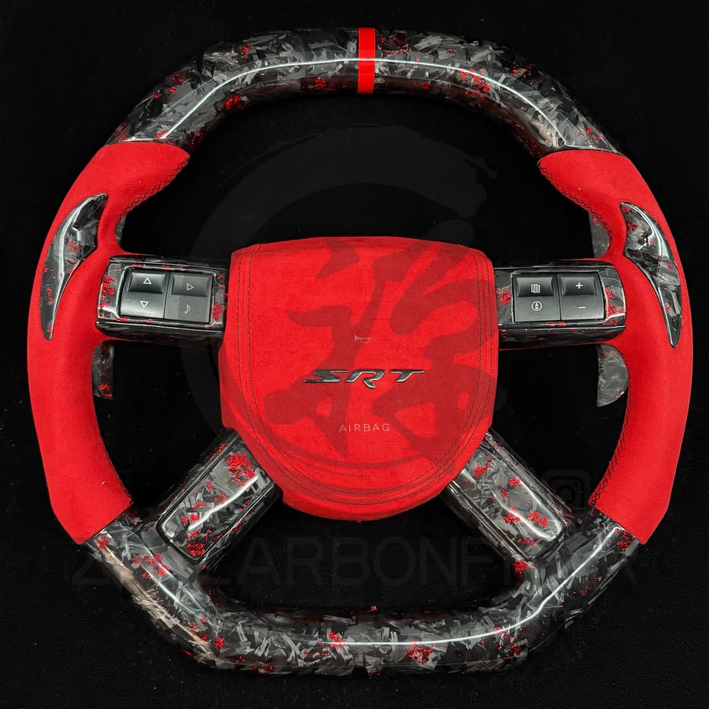 2005-2010 Chrysler 300/ Dodge Charger/Challenger/Magnum Carbon Fiber Steering Wheel
