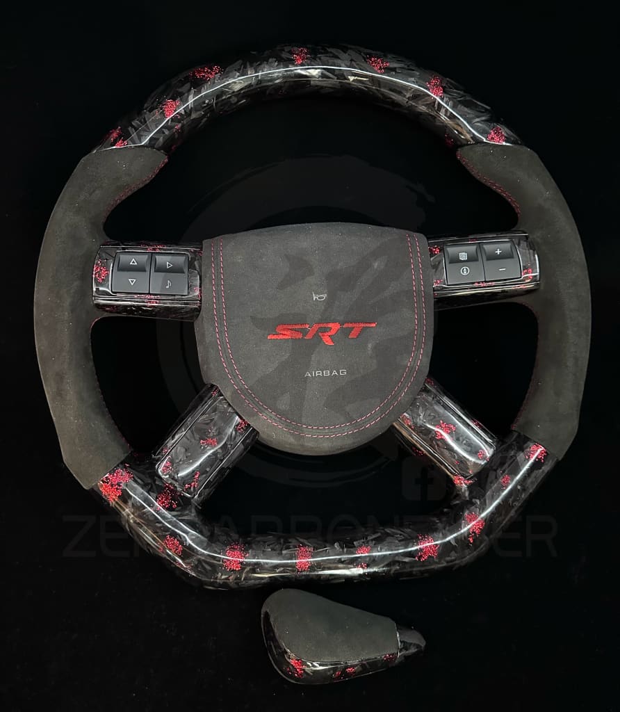 2005-2010 Chrysler 300/ Dodge Charger/Challenger/Magnum Carbon Fiber Steering Wheel