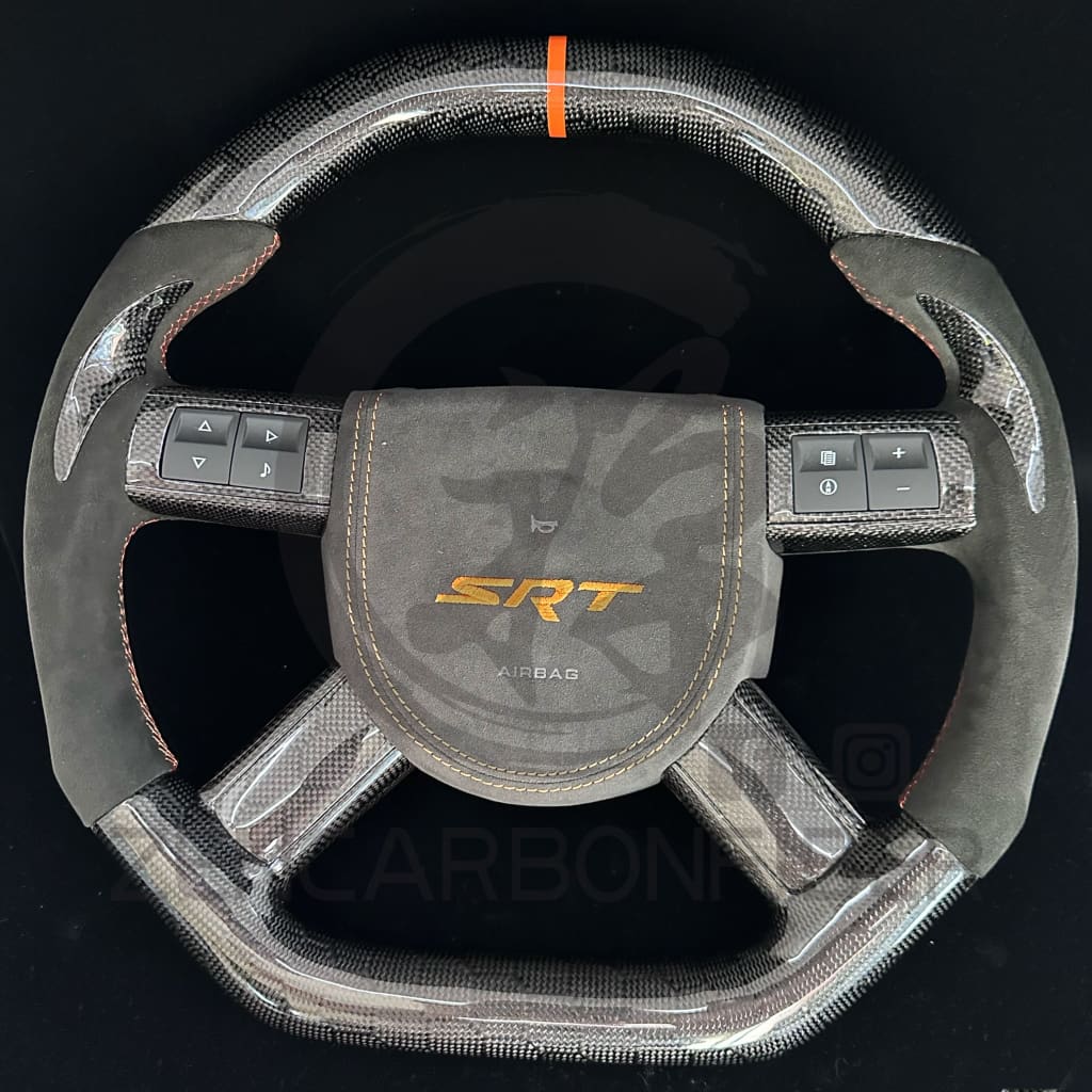 2005-2010 Chrysler 300/ Dodge Charger/Challenger/Magnum Carbon Fiber Steering Wheel
