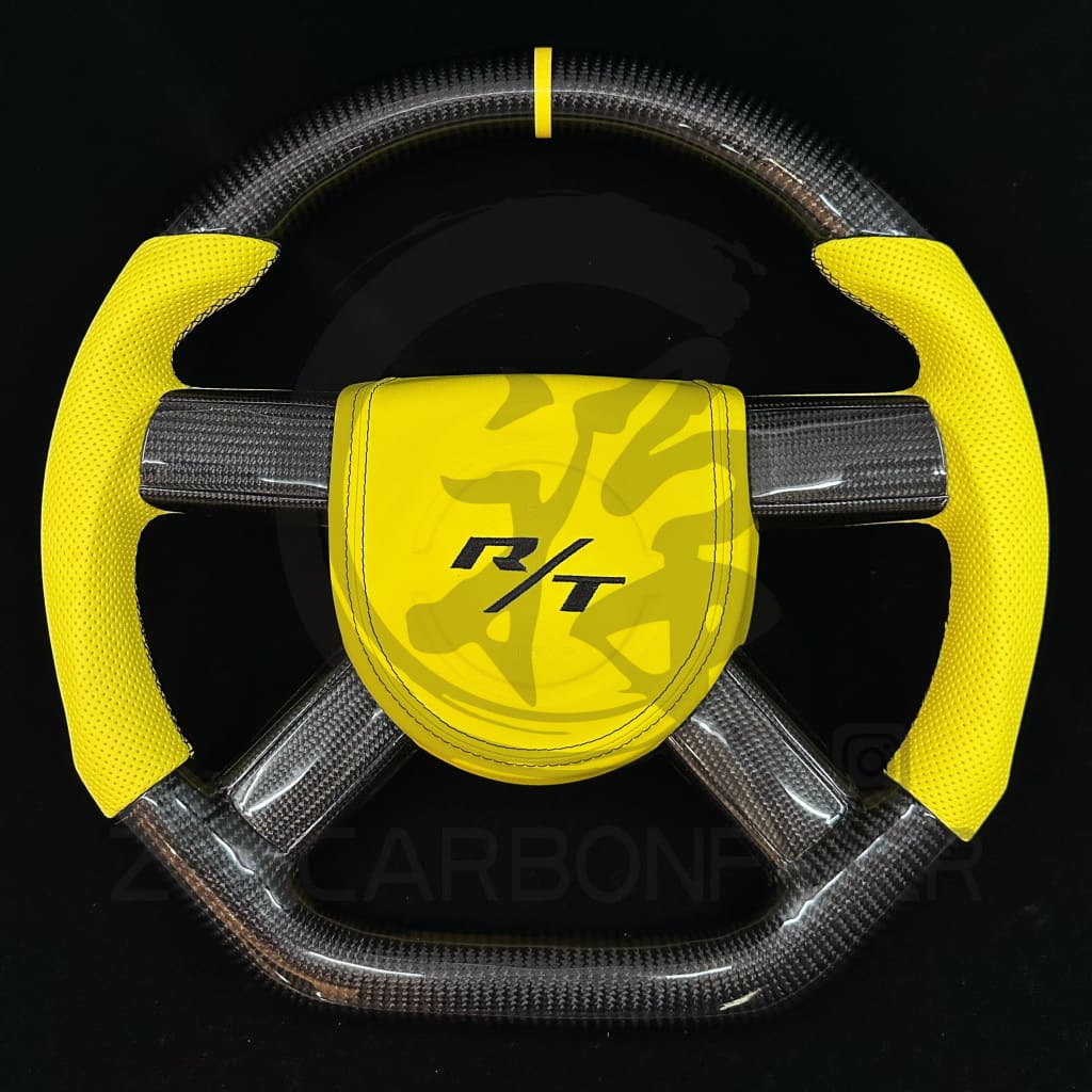 2005-2010 Chrysler 300/ Dodge Charger/Challenger/Magnum Carbon Fiber Steering Wheel