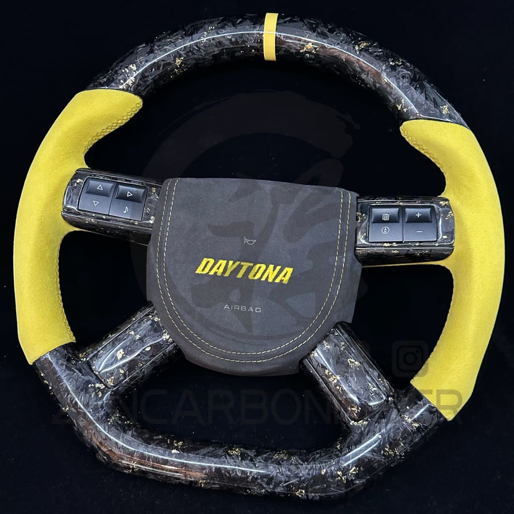 2005-2010 Chrysler 300/ Dodge Charger/Challenger/Magnum Carbon Fiber Steering Wheel