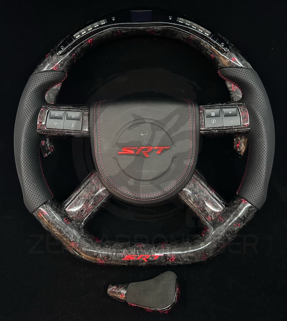 2005-2010 Chrysler 300/ Dodge Charger/Challenger/Magnum Carbon Fiber Steering Wheel