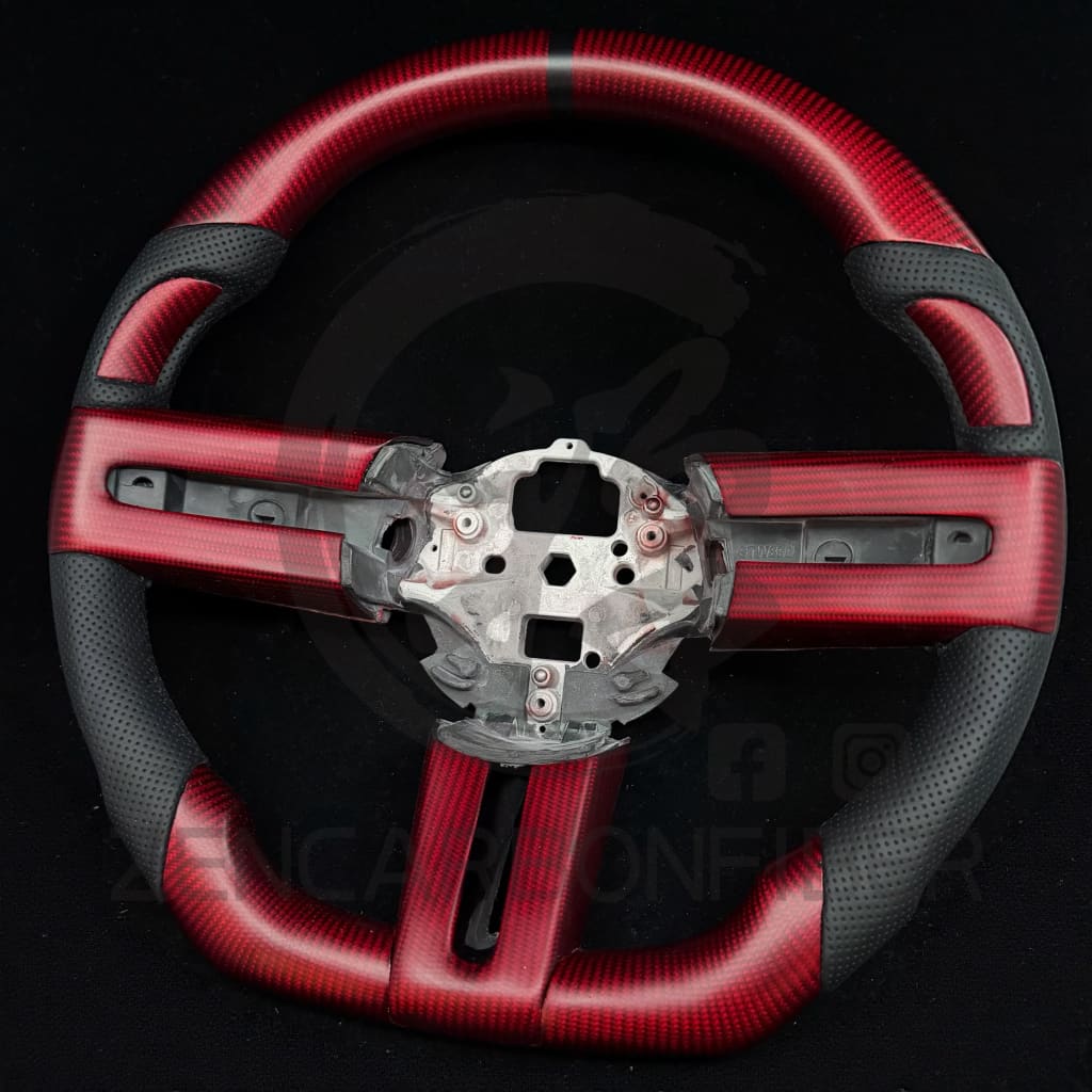 2005-2012 Ford S197 Mustang Carbon Fiber Steering Wheel