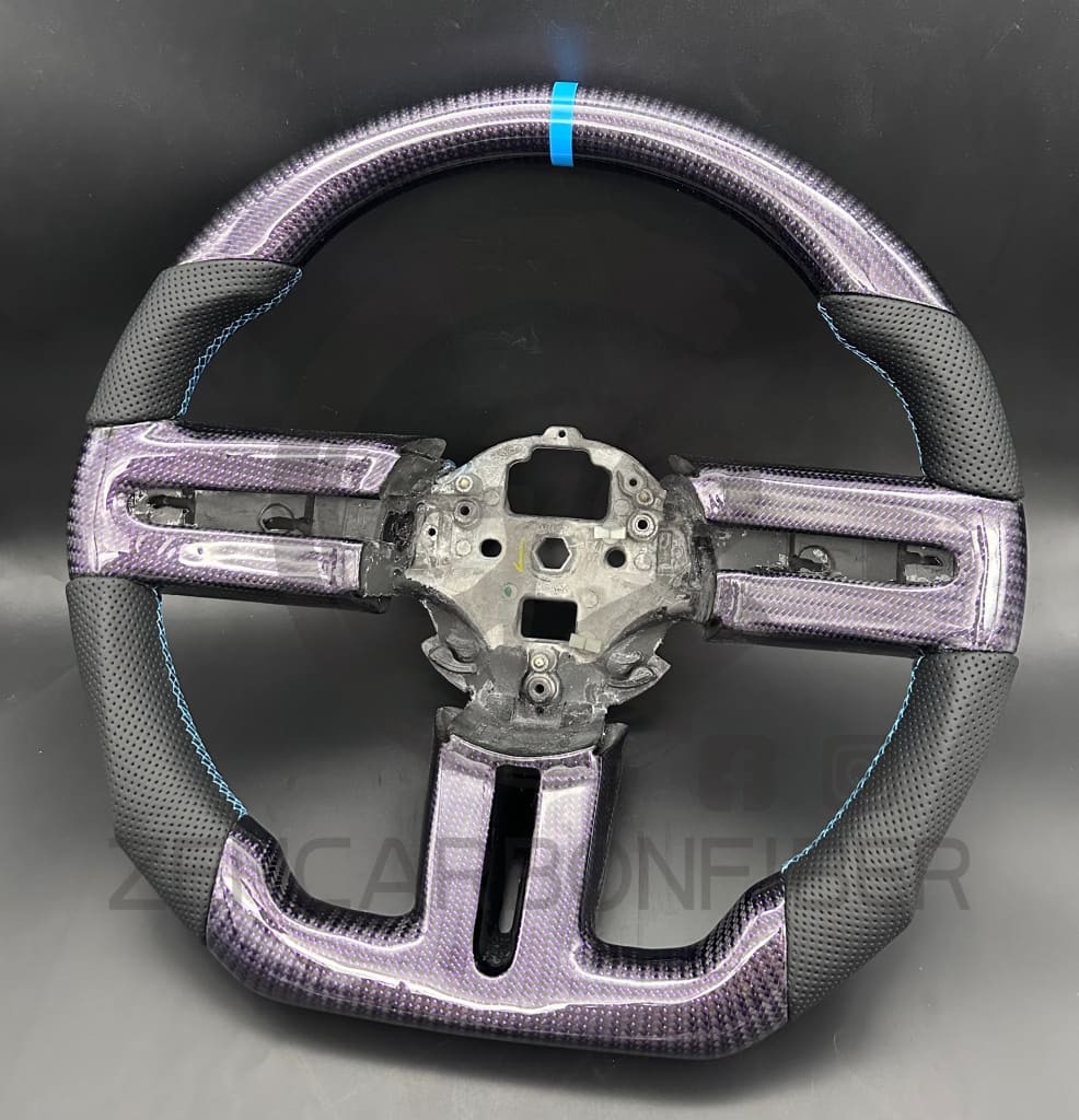 2005-2012 Ford S197 Mustang Carbon Fiber Steering Wheel