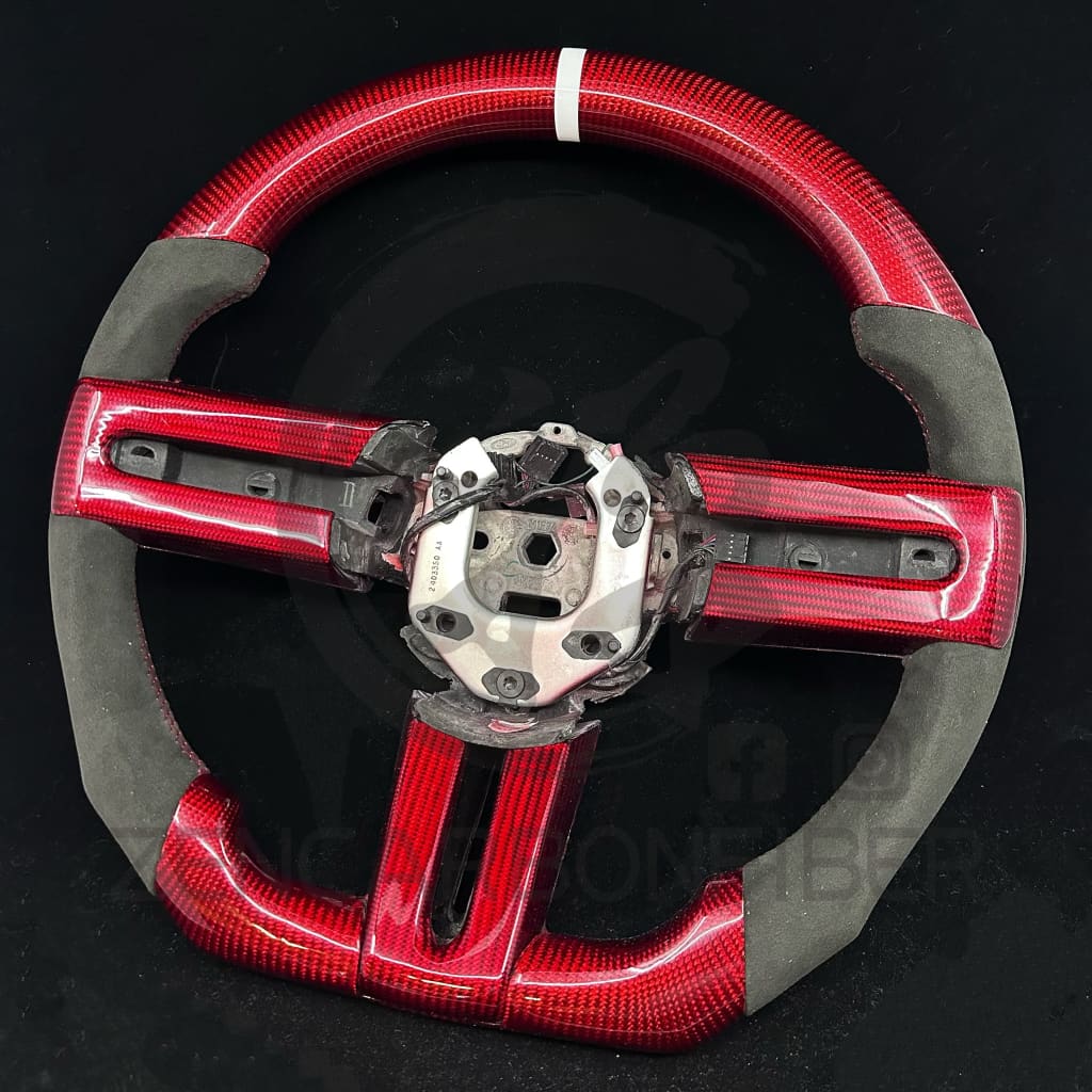 2005-2012 Ford S197 Mustang Carbon Fiber Steering Wheel