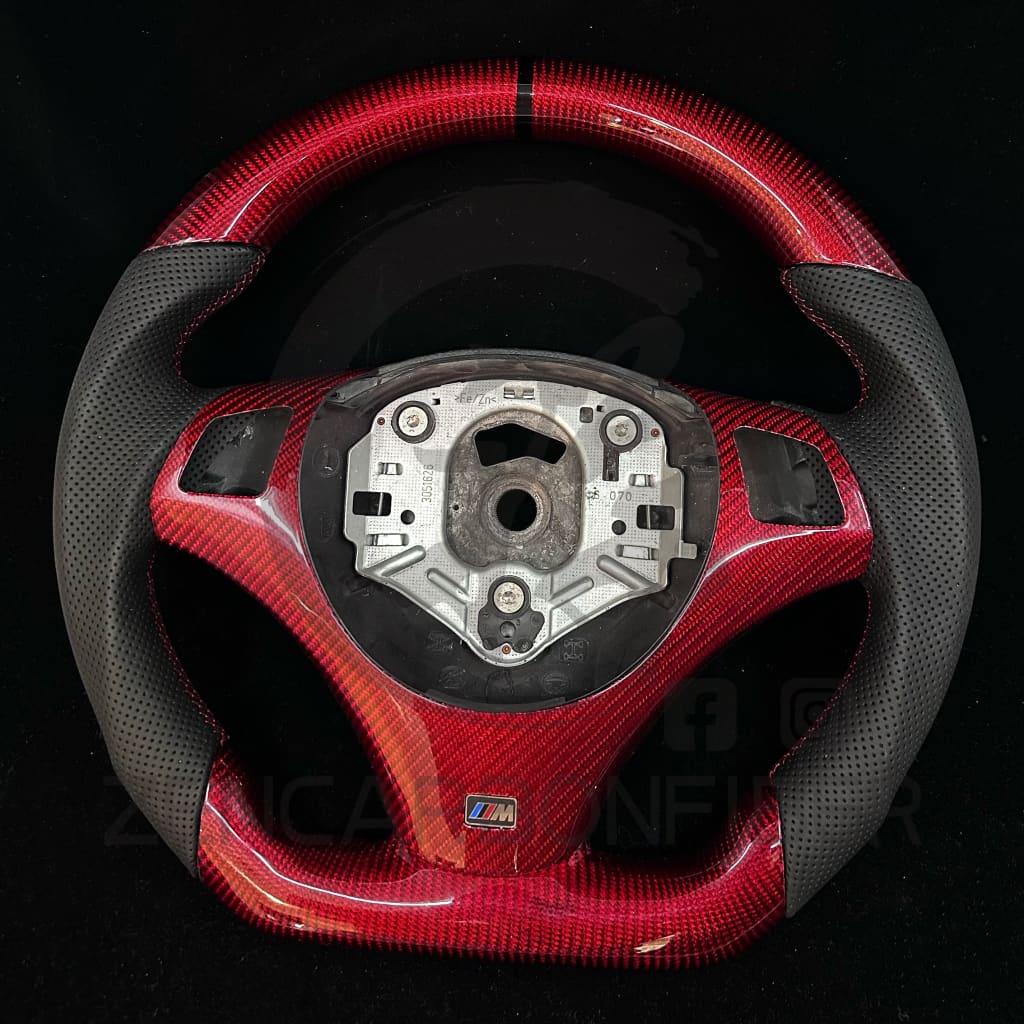 2006-2011 BMW E9X/E8X Sport Carbon Fiber Steering Wheel