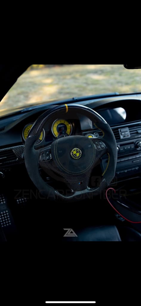 2006-2011 BMW E9X/E8X Sport Carbon Fiber Steering Wheel
