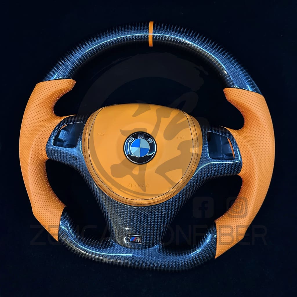 2006-2011 BMW E9X/E8X Sport Carbon Fiber Steering Wheel