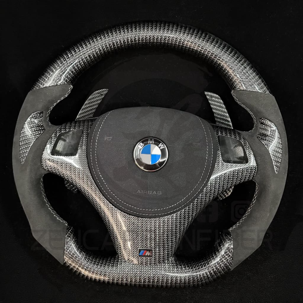 2006-2011 BMW E9X/E8X Sport Carbon Fiber Steering Wheel