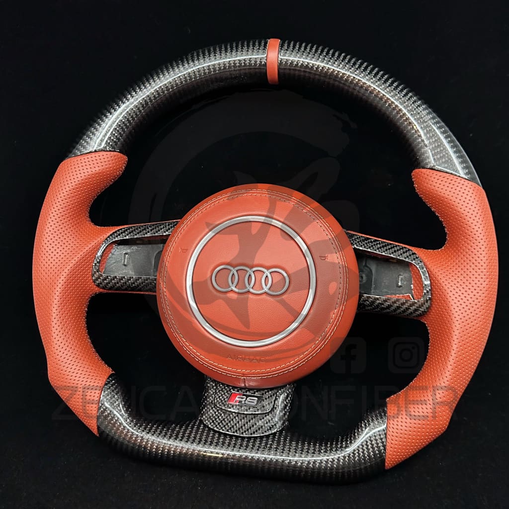 2006-2015 Audi R8/TT Carbon Fiber Steering Wheel