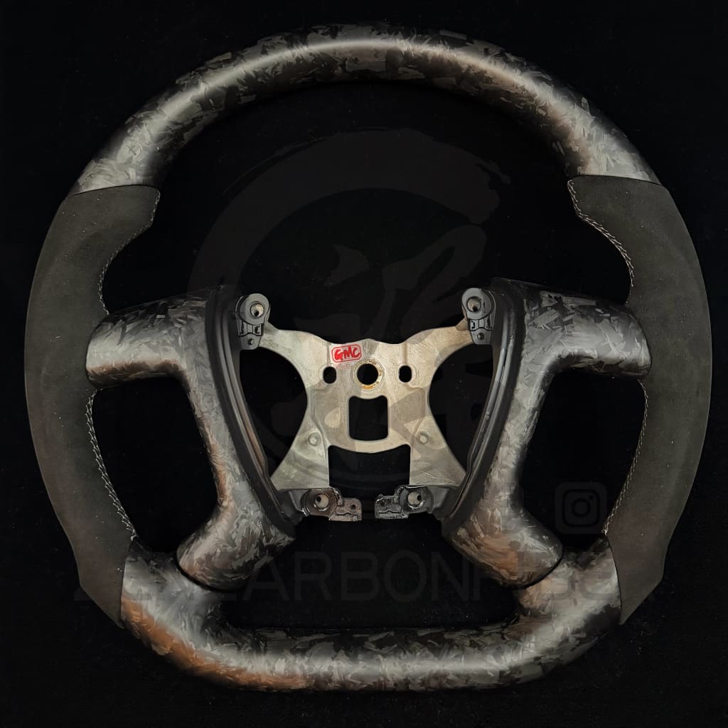 2007-2013 Chevrolet Silverado/Tahoe/GMC Sierra/Yukon/Cadillac Escalade Carbon Fiber Steering Wheel