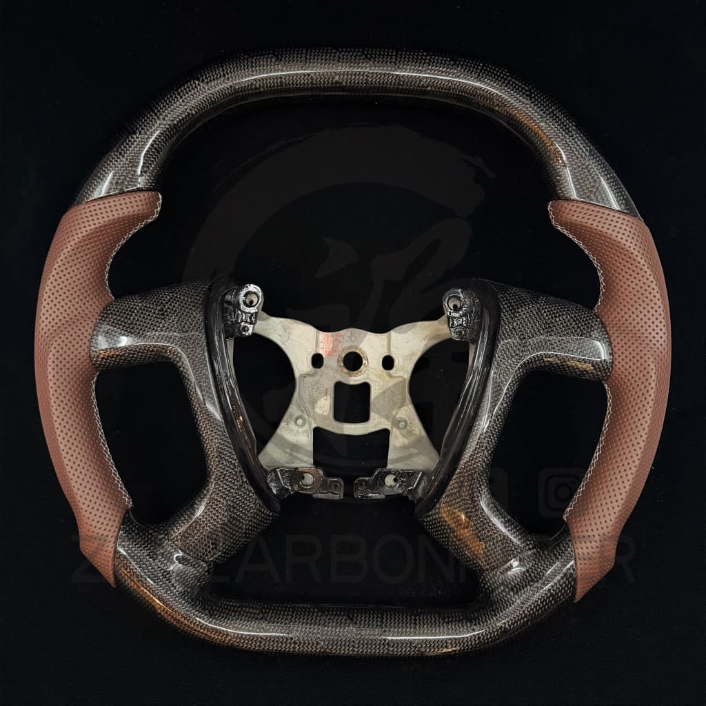 2007-2013 Chevrolet Silverado/Tahoe/GMC Sierra/Yukon/Cadillac Escalade Carbon Fiber Steering Wheel