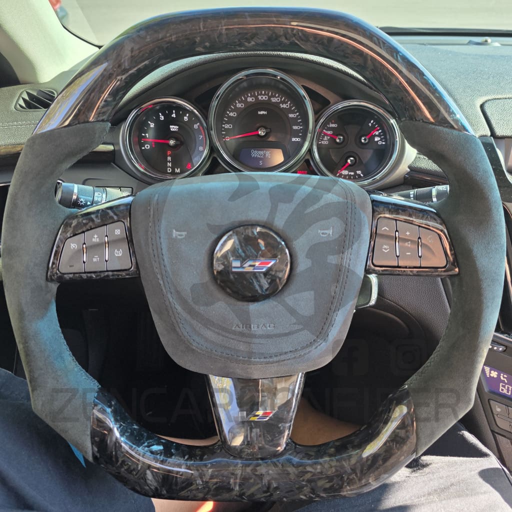 2008-2014 Cadillac CTS/CTS-V Carbon Fiber Steering Wheel