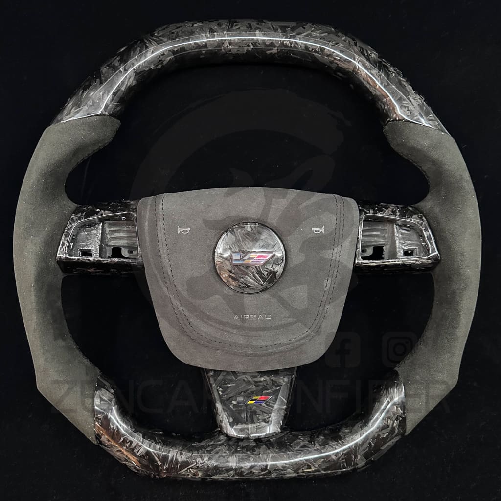2008-2014 Cadillac CTS/CTS-V Carbon Fiber Steering Wheel