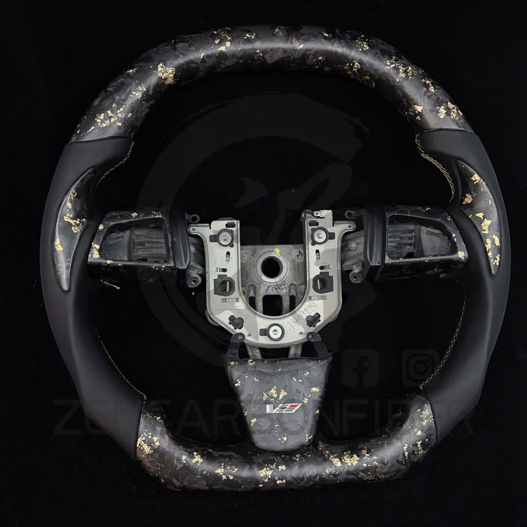 2008-2014 Cadillac CTS/CTS-V Carbon Fiber Steering Wheel