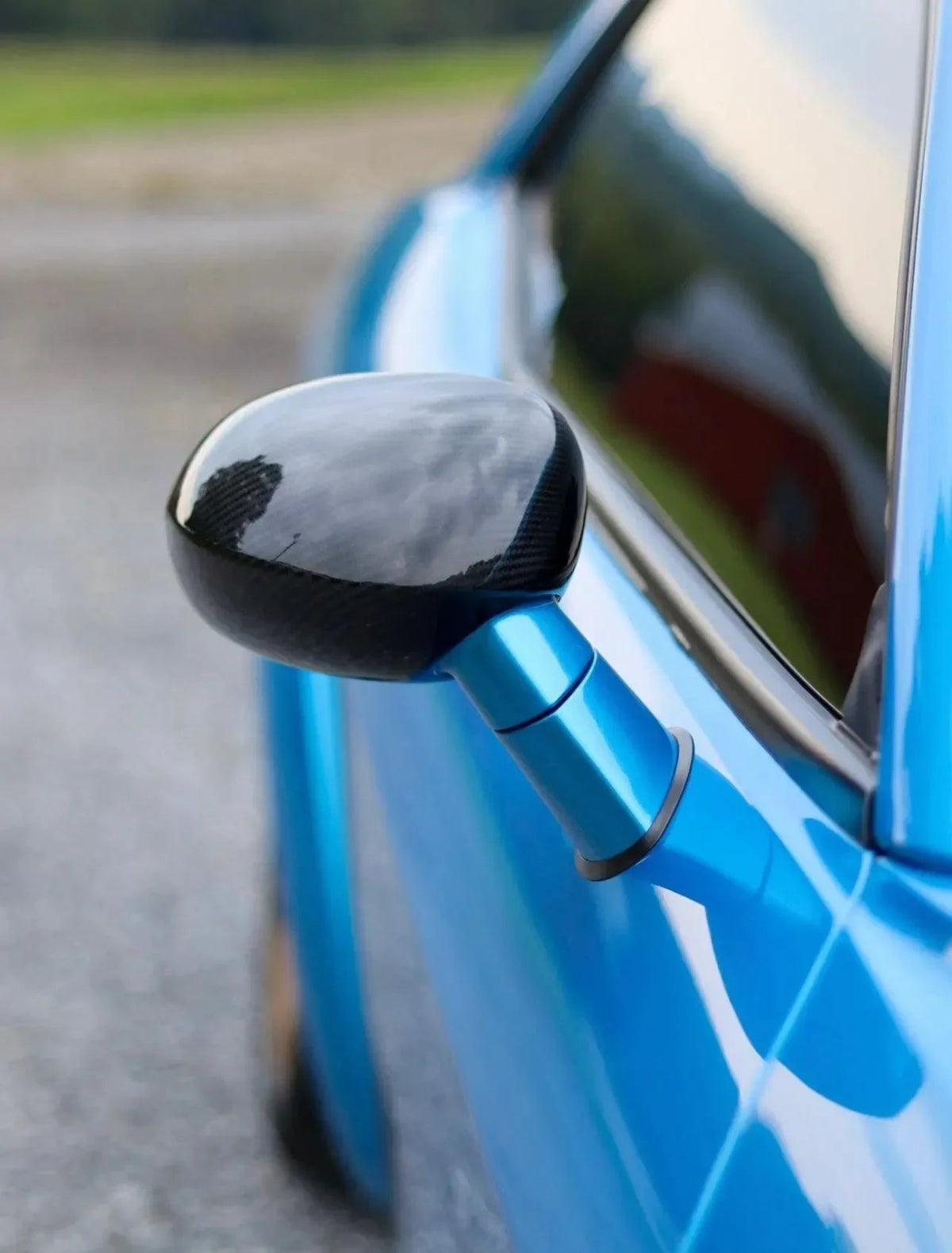 2008-2023 Dodge Challenger Carbon Fiber Mirror Covers