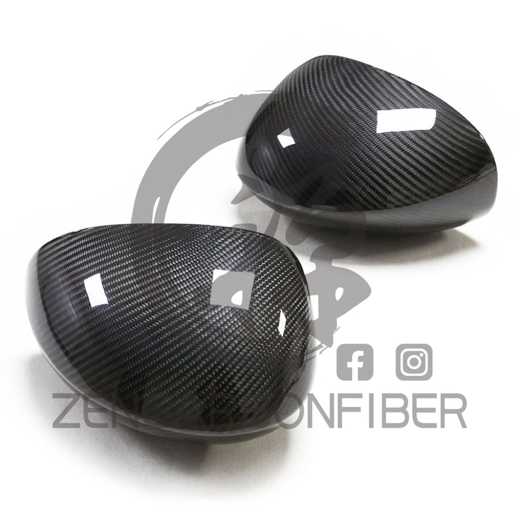2008+ Dodge Challenger Carbon Fiber Mirror Covers