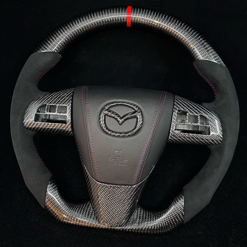 2010-2013 Mazdaspeed3/Mazda3 Carbon Fiber Steering Wheel